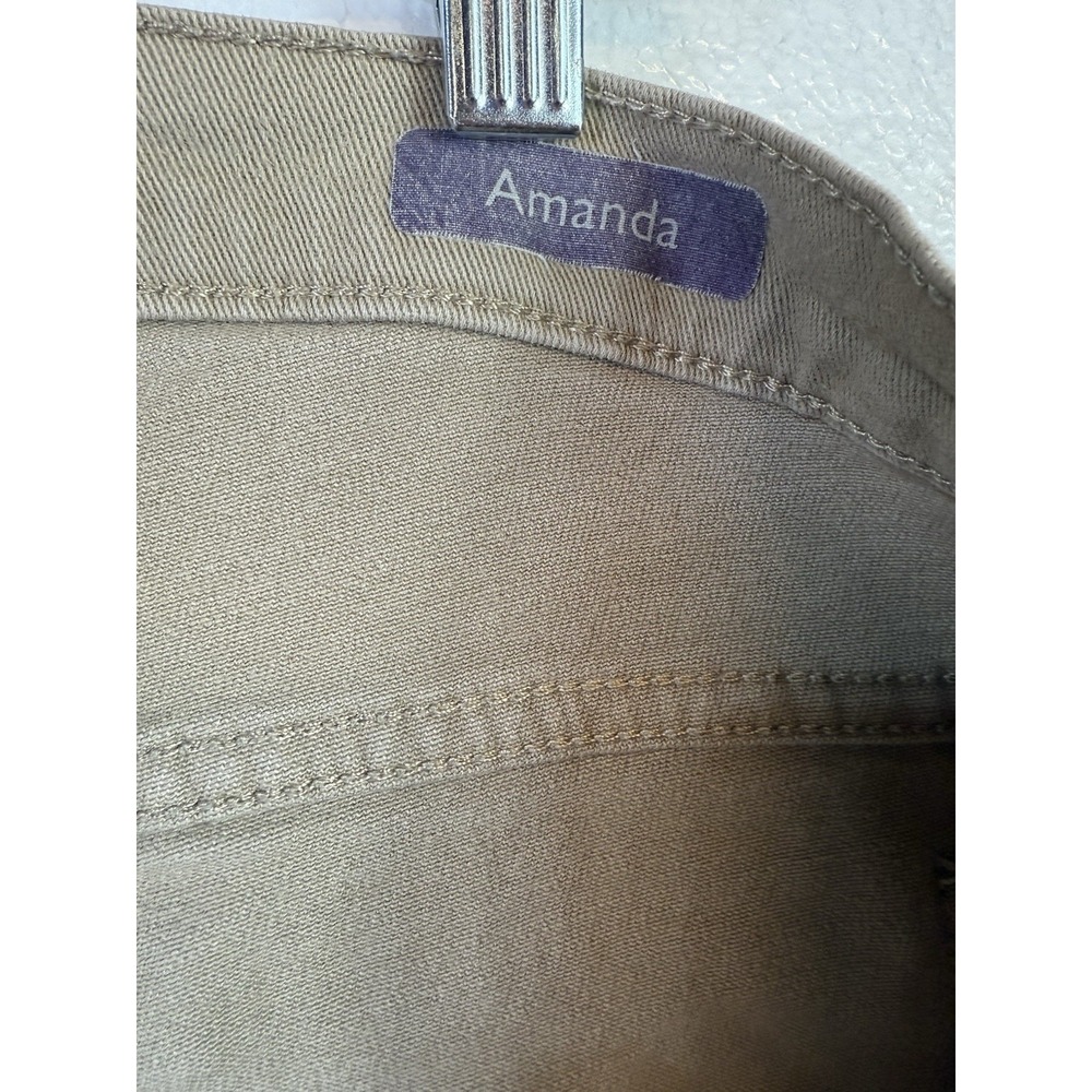 Gloria Vanderbilt Women's Amanda Jeans Womens Sz 20W Trousers Pants Tan Khaki - Picture 7 of 11